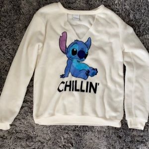 Disney lilo & Stitch low cut sweater